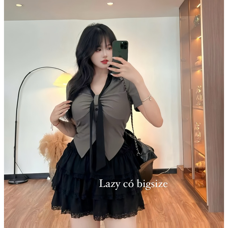 Áo Thun Phối Cổ Sơ Mi Nữ Chất Thun Cao Cấp Co Giãn 4 Chiều Form Dễ Thương Dễ Mặc - Women | BigBuy360 - bigbuy360.vn