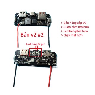 Mạch sạc dự phòng nhanh 18w, 22.5, 25w Type C Micro 1 usb 2 usb