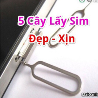 Combo 5 Cây Lấy Sim, Que Chọc Sim (Loại đẹp)