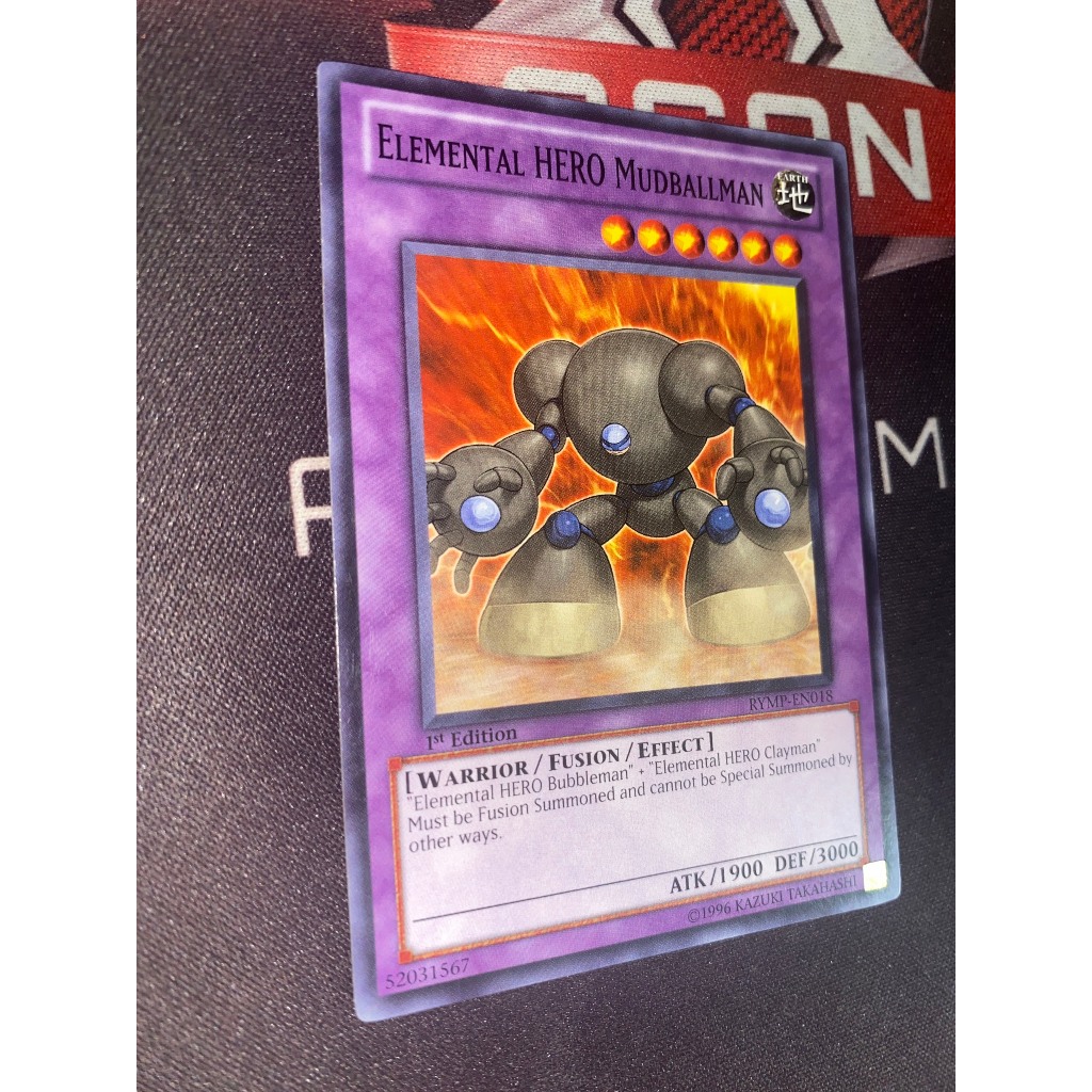 Elemental Hero Mudballman - RYMP-EN018 - Common 1st Edition