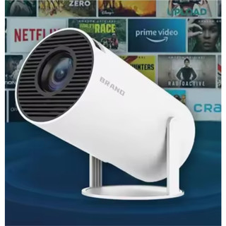Máy Máy chiếu mini HY300 Android 11   độ Độ phân giải thực chuẩn HD chiếu mini HY300  Android 11