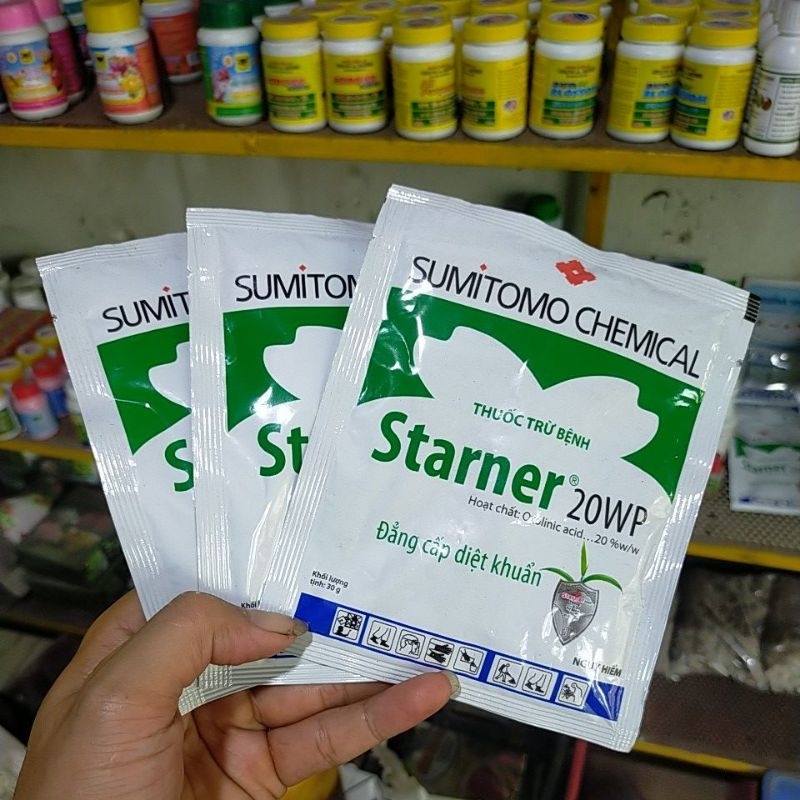 Starner - Chế phẩm Nhật Bản xử lý các bệnh nấm , khuẩn, vàng lá , đốm lá , thối nhũn cho cây