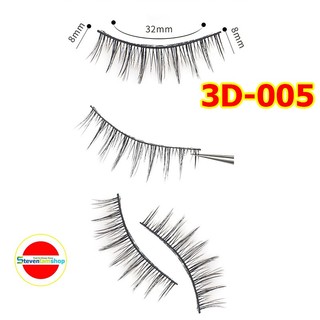Lông mi chồn 3D xịn mã số 005