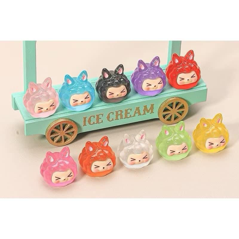 combo 10 túi mù kiki  mini phát sáng mini