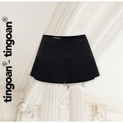 TINGOAN® - Chân váy cạp thấp phối xếp ly nhí PRETTY BOO SKIRT/BL