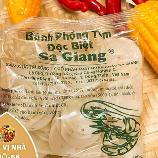 BÁNH PHỒNG TÔM SA GIANG XANH GÓI 100GR-500GR