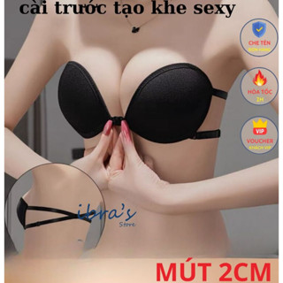 Áo Quây Nâng Ngực Có Gọng Cài Trước Tạo Khe Sexy, Áo Nâng Ngực Chống Tuột, Áo Ngực Không Dây Bra Quây Gợi Cảm A62