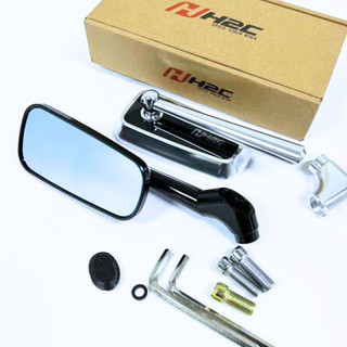 Gương H2C cao cấp nhôm CNC gắn thông dụng các dòng xe wave vision ab sh sirius wave cuong biker 