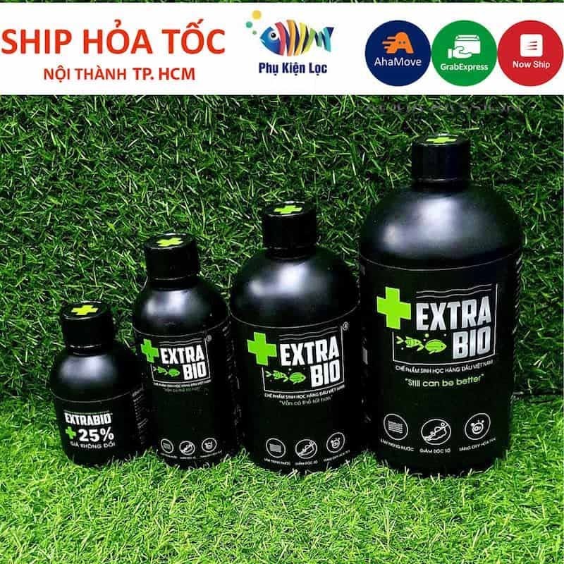 BỘ SẢN PHẨM XỬ LÝ NƯỚC, BỔ SUNG VI SINH CHO HỒ CÁ CẢNH BIOEXTRA, MULTIBIO,OBIO BẠC+ FRESH BOOTER - N