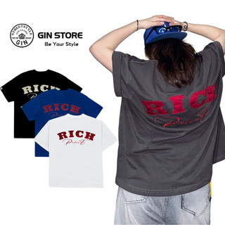 Áo thun ngắn tay dáng boxy chất cotton co dãn local brand phông tay lỡ nam nữ cặp đôi form unisex big size gin store