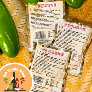 (combo 3 GÓI)CẢI TỨ XUYÊN DẠNG GÓI ( CHA XÔI) 70GR