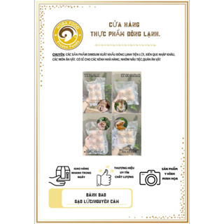  BÁNH BAO NGUYÊN CÁM GẠO LỨC TỐT CHO SỨC KHOẺ NHIỀU LOẠI NHÂN   Giao hoả tốc tphcm 2h  