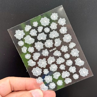 Sticker hoa dán móng, miếng dán móng 3d
