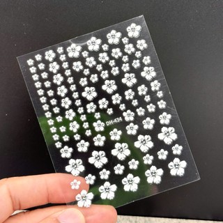 Sticker hoa dán móng, miếng dán móng 3d