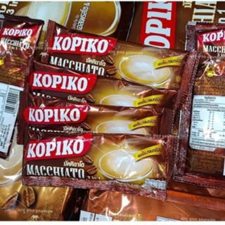 1 gói cà Phê Sữa Hòa Tan Kopiko Macchiato 3in1 Thái Lan Cafe Bịch 20 Gói