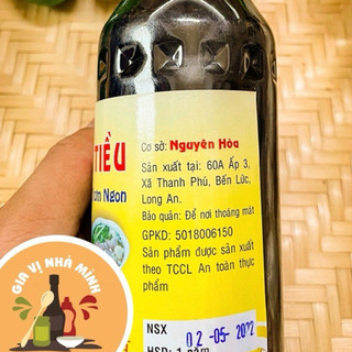 GIẤM TIỀU (GIẤM ĐỎ) NGUYÊN HOÀ 500ML