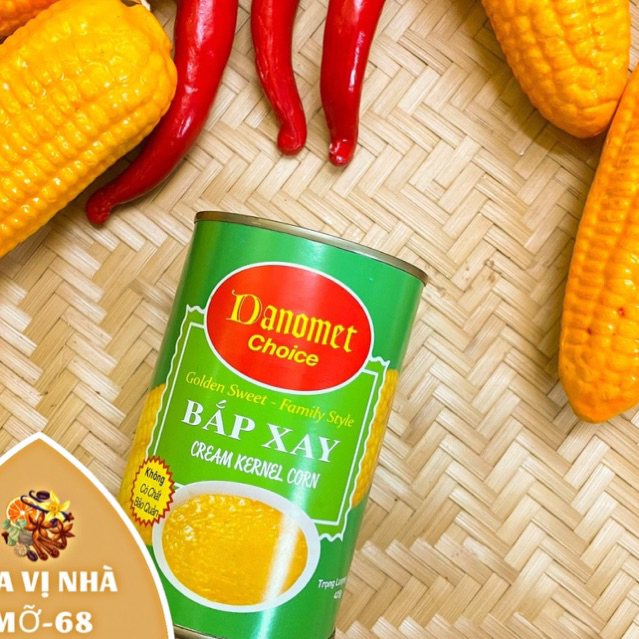 Bắp xay đống hộp  Danomet  - 420gr