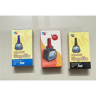 Mực lông dầu Thiên Long chính hãng PMI-01 , mực bút lông dầu ko bôi được