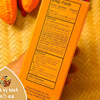 Bột soda banking Arm&Hammer - hộp 454gr