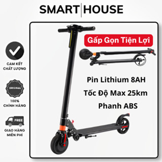 Xe scooter điện người lớn gấp gọn, Pin 8Ah - 10Ah  tốc độ 25km/h Quãng đường 15-38km đồng hồ điện tử - Tải trọng 120kg