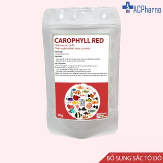 Carophyll Chất tạo sắc tổ đỏ dành cho guppy cá đĩa la hán hồng két kim thơm & cá cảnh ACPharno tăng màu đỏ kích màu 