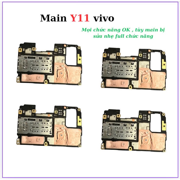 Main vivo y11,mọi chức năng ok