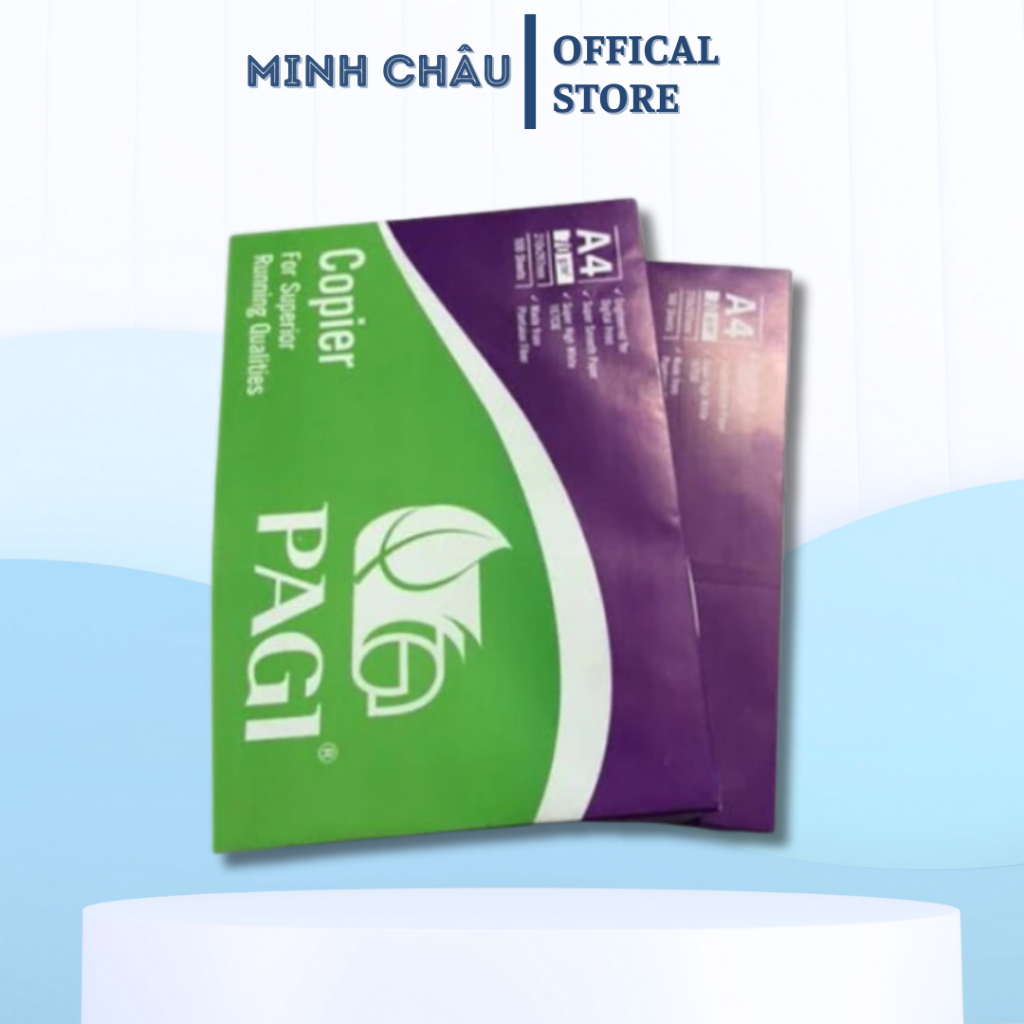 Giấy in, giấy Photo A4 Pagi [FREESHIP EXTRA]