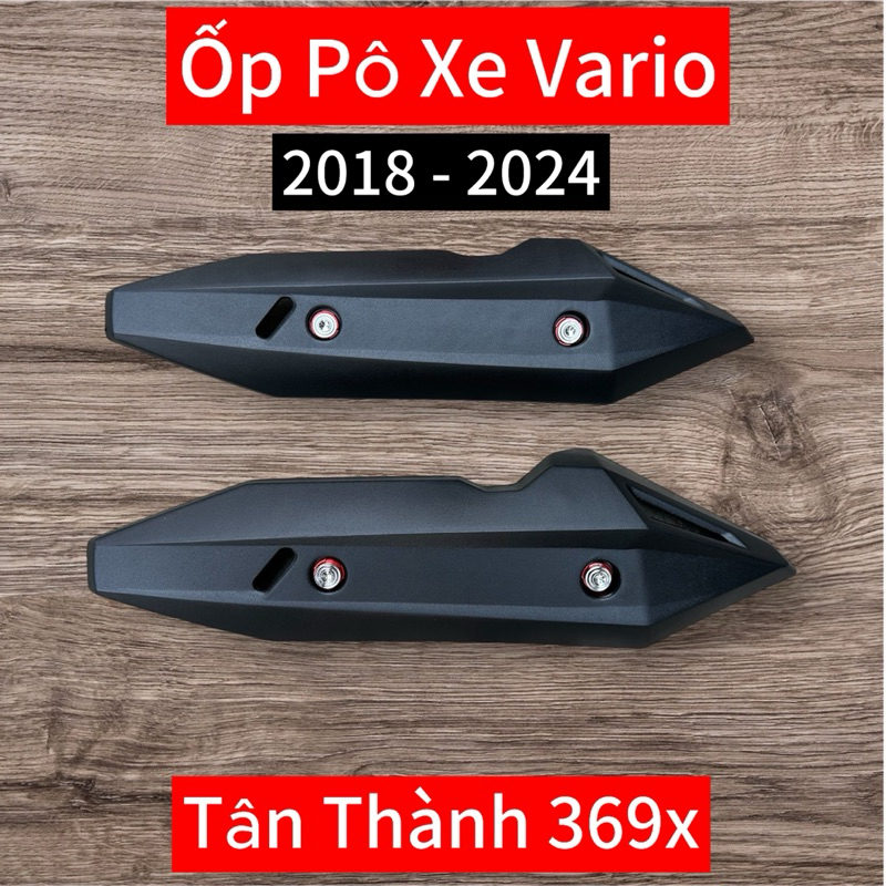 ốp pô vario vario 125 vario 150 vario sài chung 2018 - 2025 Tặng kèm Ốc, Có Lẻ Ốp Pô ( Không Ốc) Và 