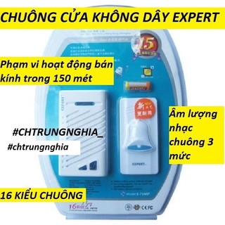 Bộ Chuông Cửa Không Dây 32 kiểu chuông