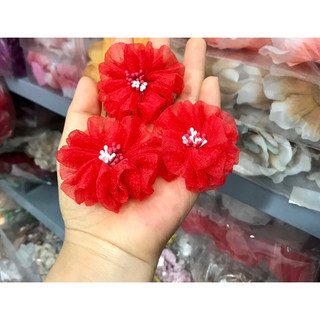 Hoa voan thủ công ( gói 10 bông)