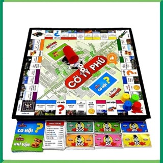  Cờ Tỷ Phú - Monopoly Cao Cấp Hộp nhựa  Hàng Việt Nam . Cờ Tỷ Phú   Cờ vua   Cờ cá ngựa   Cờ tướng 