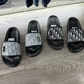 Dép lê quai ngang dán nam nữ di or in hoạ tiết giá rẻ .Dép đế mới dép thờ trang cưc hót 2024