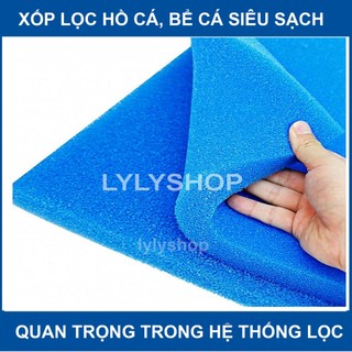 CB 2kg cát ,xốp , 1kg đá nham thạch cho bể cá