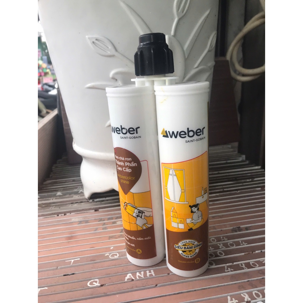 Keo chà ron 2 thành phần cao cấp Weber