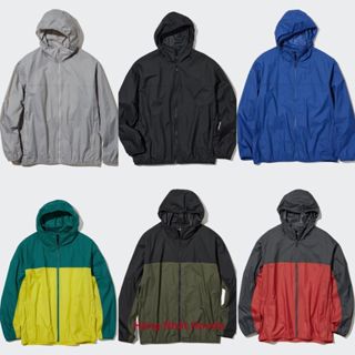   Auth UniqIo  Áo Dù Áo Gió Chống Nắng UV Chống Nước Bỏ Túi Nam - Tag Nhật 