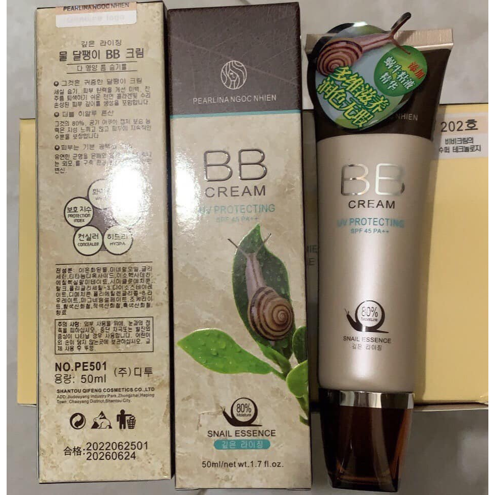 Kem Nền BB Cream Mayfece Ốc Sên