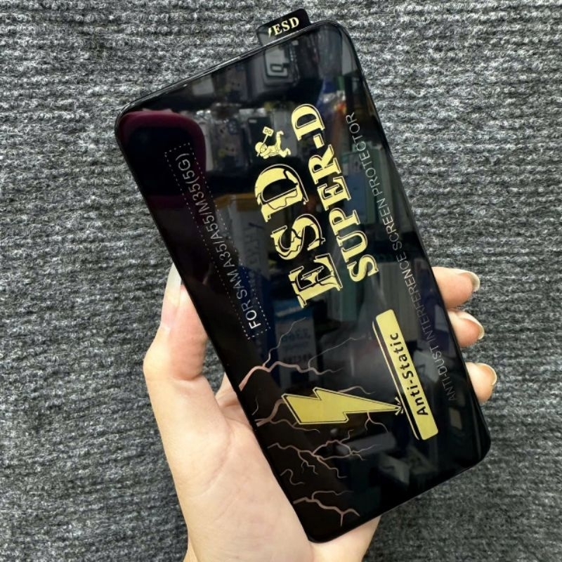 Miếng dán cường lực sịn Samsung A15 / A35 / A55 / M35 hàng công ty bóng mượt chịu lực tốt