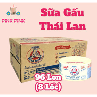 [Thùng 96 Lon ] Sữa tươi gấu Nestle Thái Lan lon 140ml
