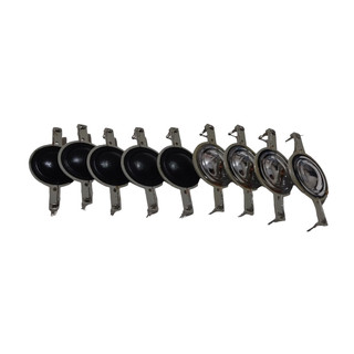 10 Cái coil loa treble 25mm màu đen màng lụa