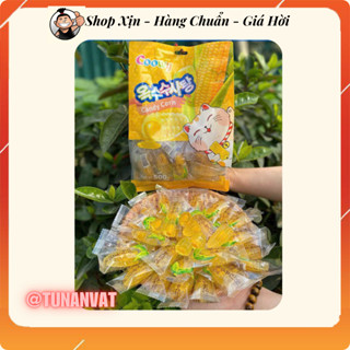  KẸO NGÔ DẺO TRONG SUỐT NHÂN CHẢY Kẹo Bắp dẻo COOWY .Thơm Ngon 