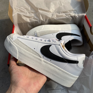 Giày Sneakers Nam Nữ, Giày Blazer Low Platform 'White' [Tặng Kèm Box Bảo Vệ]