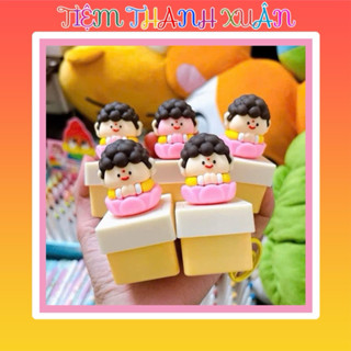 Móc Khoá Tịnh Tâm Gõ Mõ Tụng Kinh Bản Tiếng Việt Giảm Stress Hot Trend