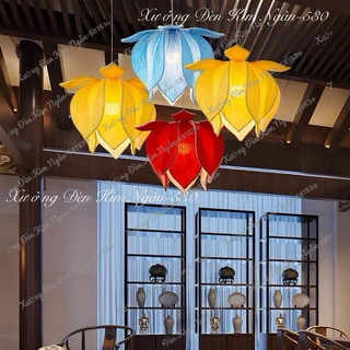 Đèn Lồng Hoa Sen Vải