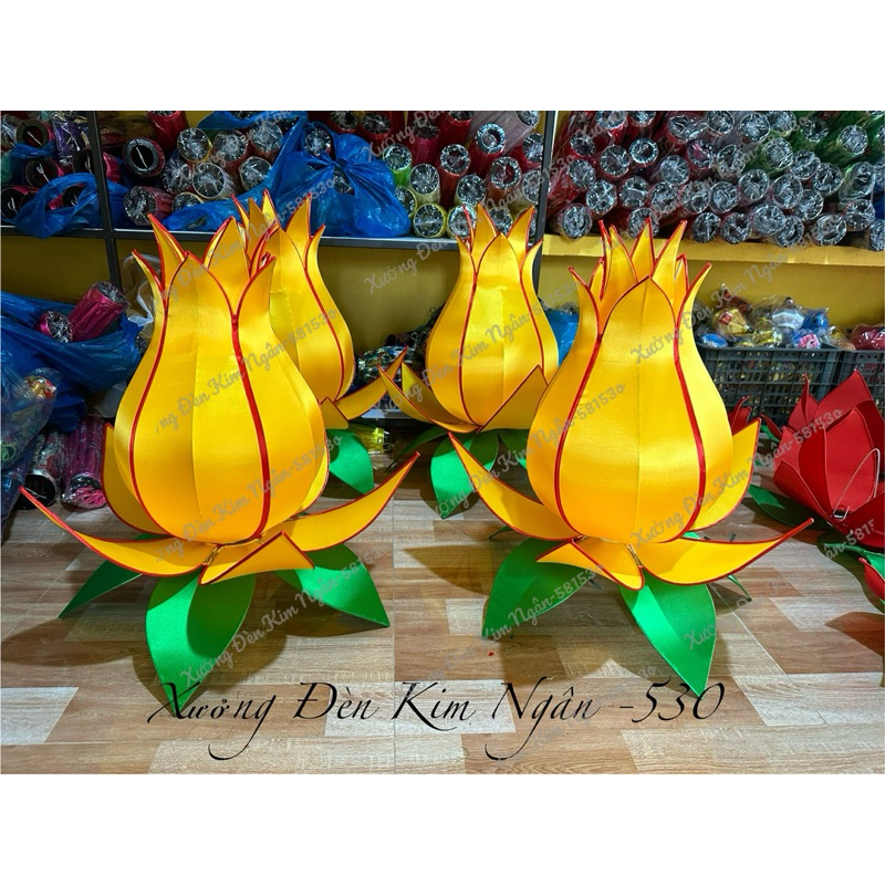 Đèn Hoa Sen Búp Nan Sắt Chắc Chắn