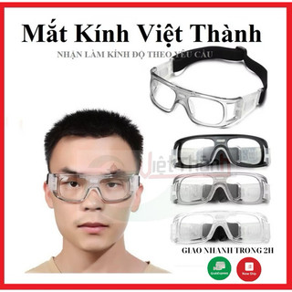    CÓ SẴN ĐỘ CẬN   Kính chơi thể thao chơi bóng đá CHỐNG GÃY Mắt Kính Việt Thành A348 