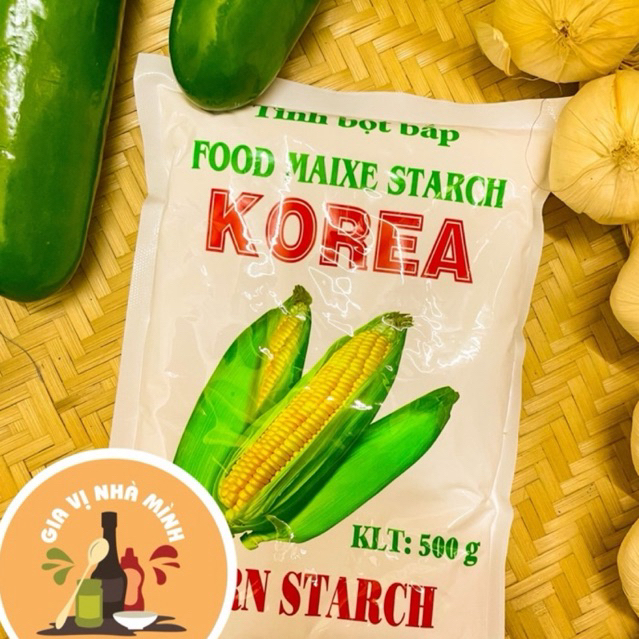 BỘT BẮP KOREA ( FOOD MAIXE STARCH) GÓI 500GR