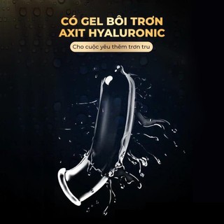 Bao cao su 001, bcs siêu mỏng, truyền nhiệt, kéo dài thời gian, nhiều gel bôi trơn - 1 Hộp 10 bao