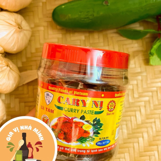 CÀ RY NỊ HIỆU BÀ TÁM - HỦ 500GR
