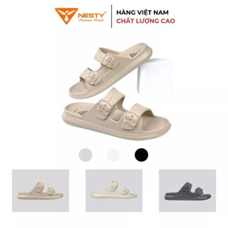 Dép nhựa EVA quai ngang nam nữ Nesty có khoá cài cao 2.5 cm NE15