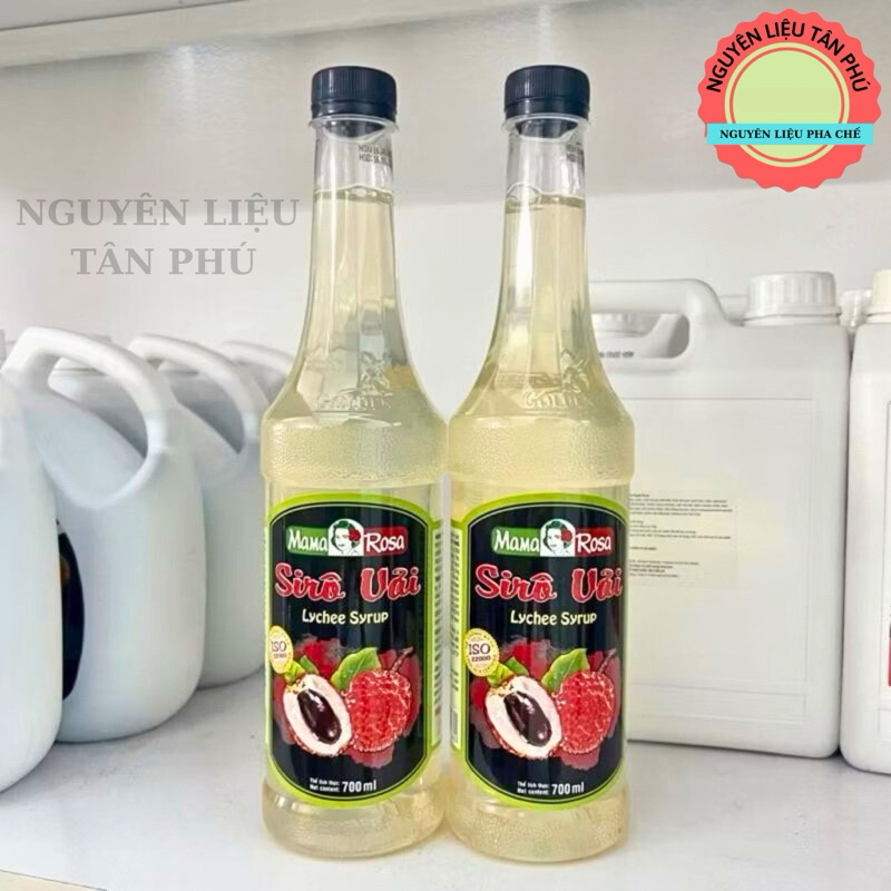 Syrup vải Mama Rosa - 700ml